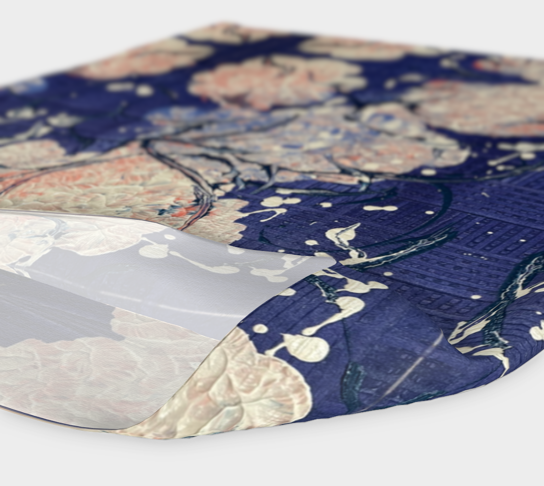 "Hydrangeas" Headband #2 (Purple, Pink, White)