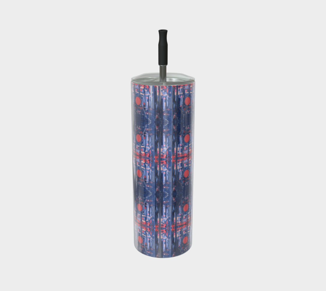 "Joy" Stainless Steel Tumbler (Blue, Pink)