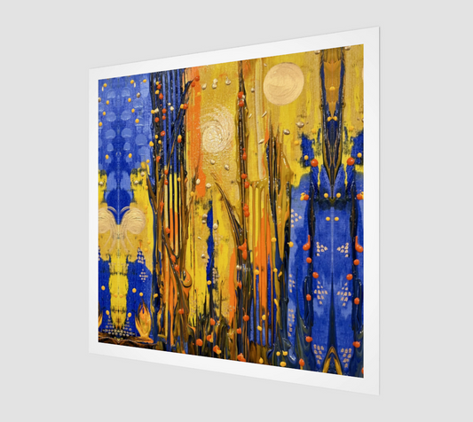 "Holy Ascent" Art Print