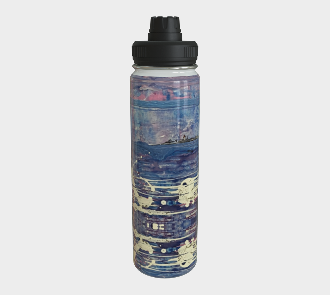 "Chantry Island in Winter" Water Bottle