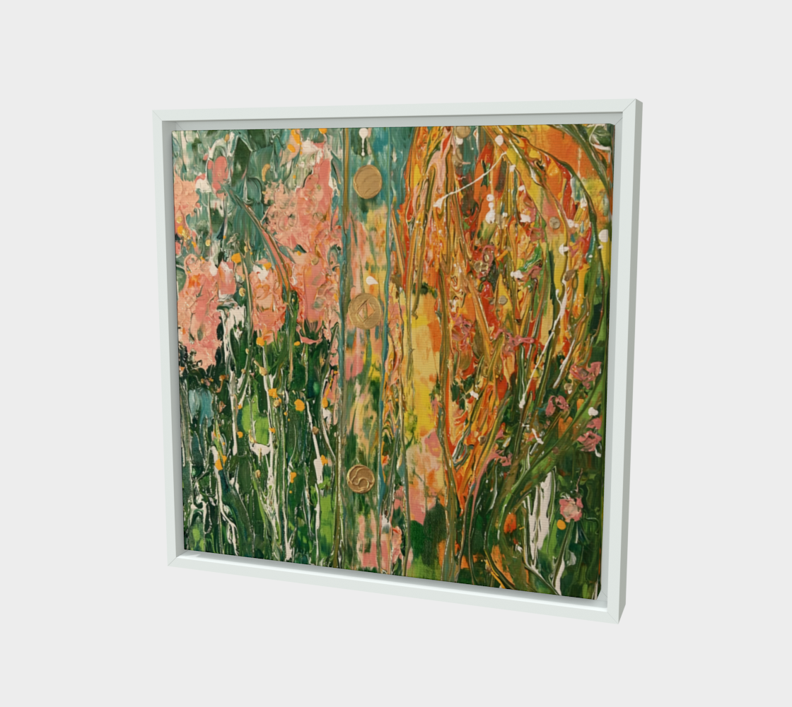 "Gladiolas" Canvas 16"x16"