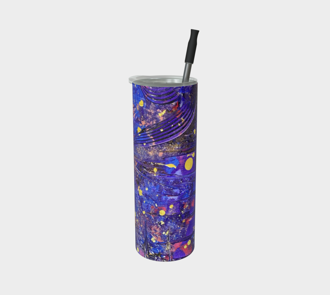 "Interstellar" Matte Tumbler (Purple, Pink)