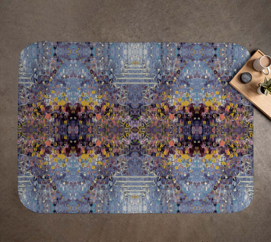 "April Showers" Blanket (Lilac, Purple)