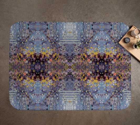 "April Showers" Blanket (Lilac, Purple)