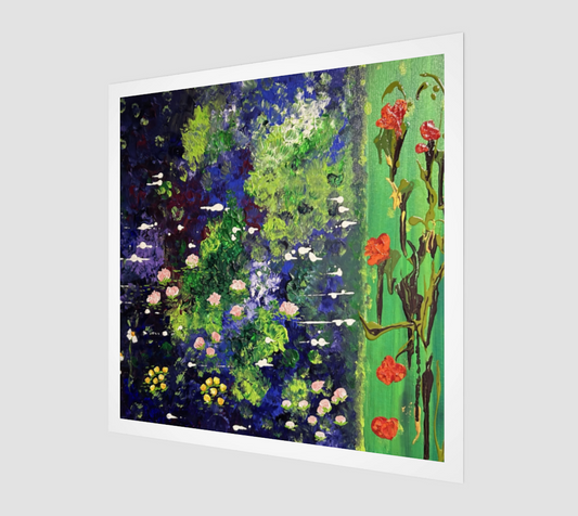 "Monty's Marsh in Summer" Art Print