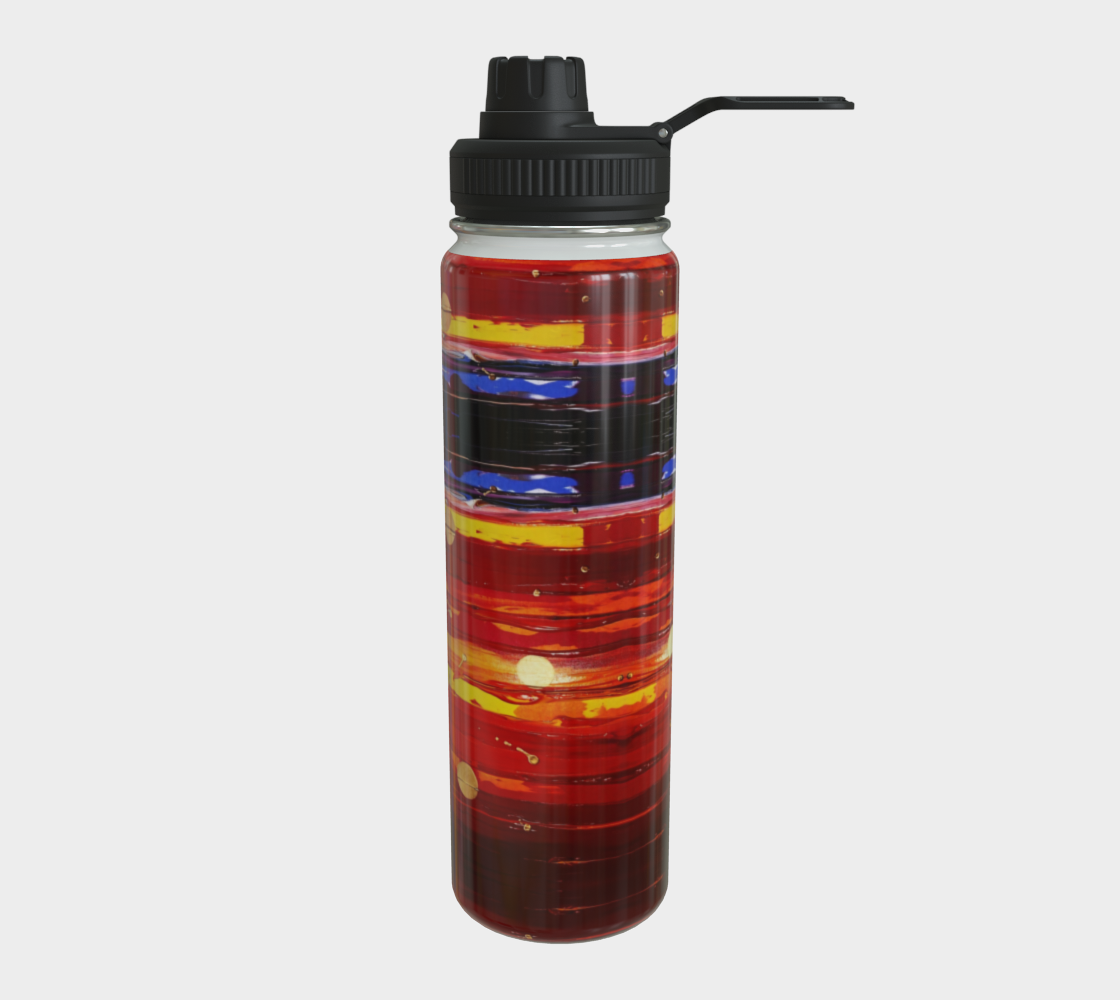 "View From the Red Planet" Water Bottle