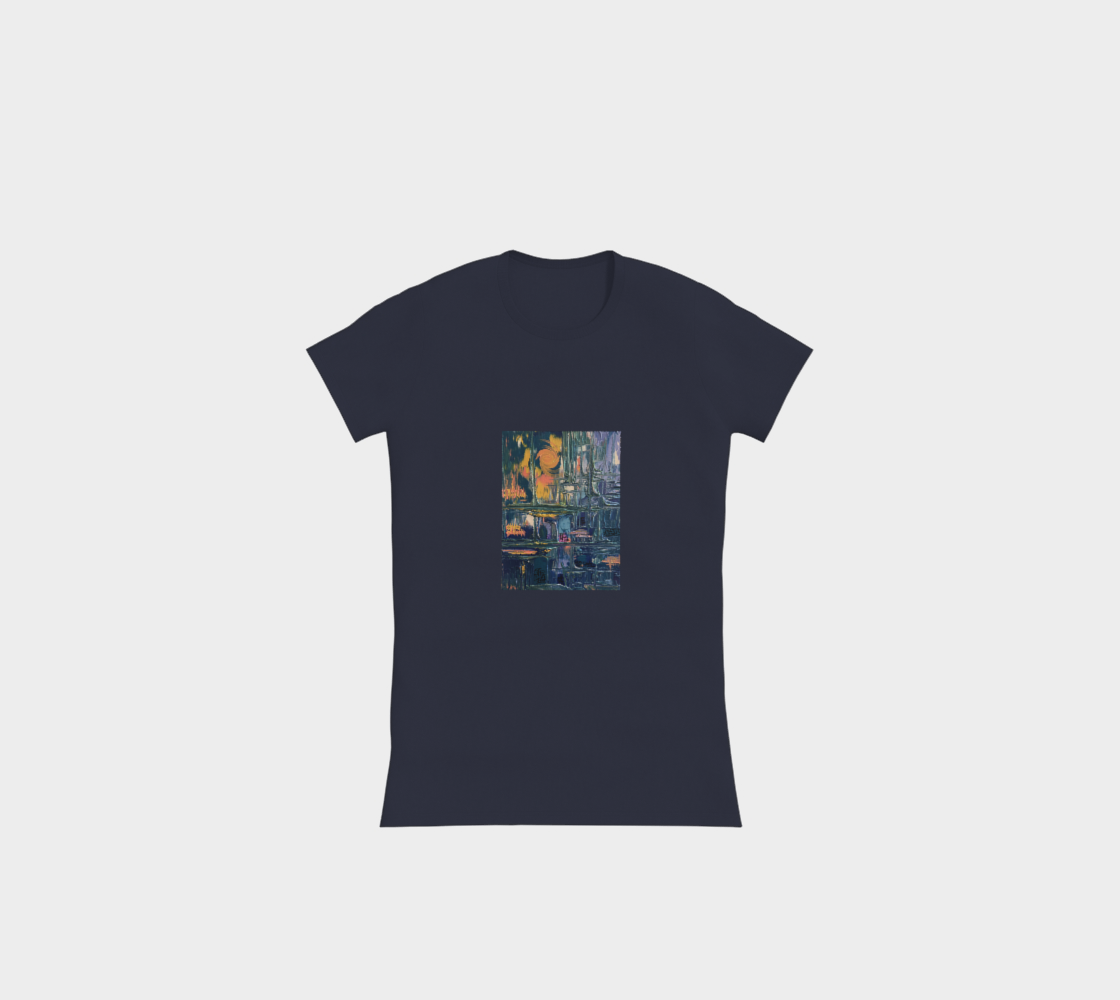 "Showers of Blessings"" Comfort Slim Fit T-shirt