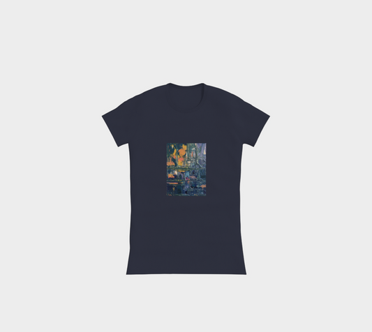 "Showers of Blessings"" Comfort Slim Fit T-shirt