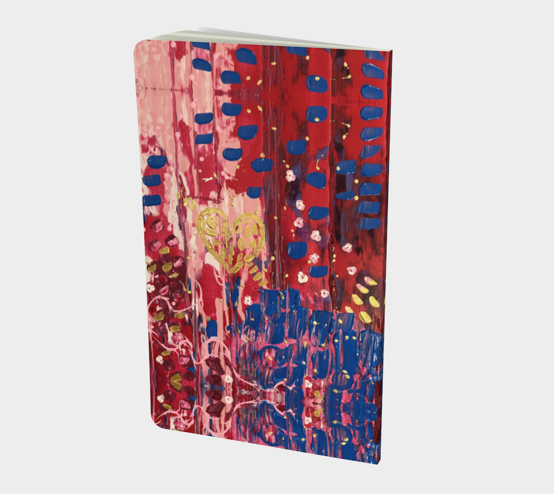 "Hearts and Flowers" Journal Small