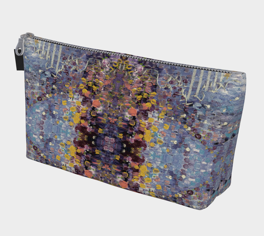 "April Showers" Make Up Bag  (Lilac)