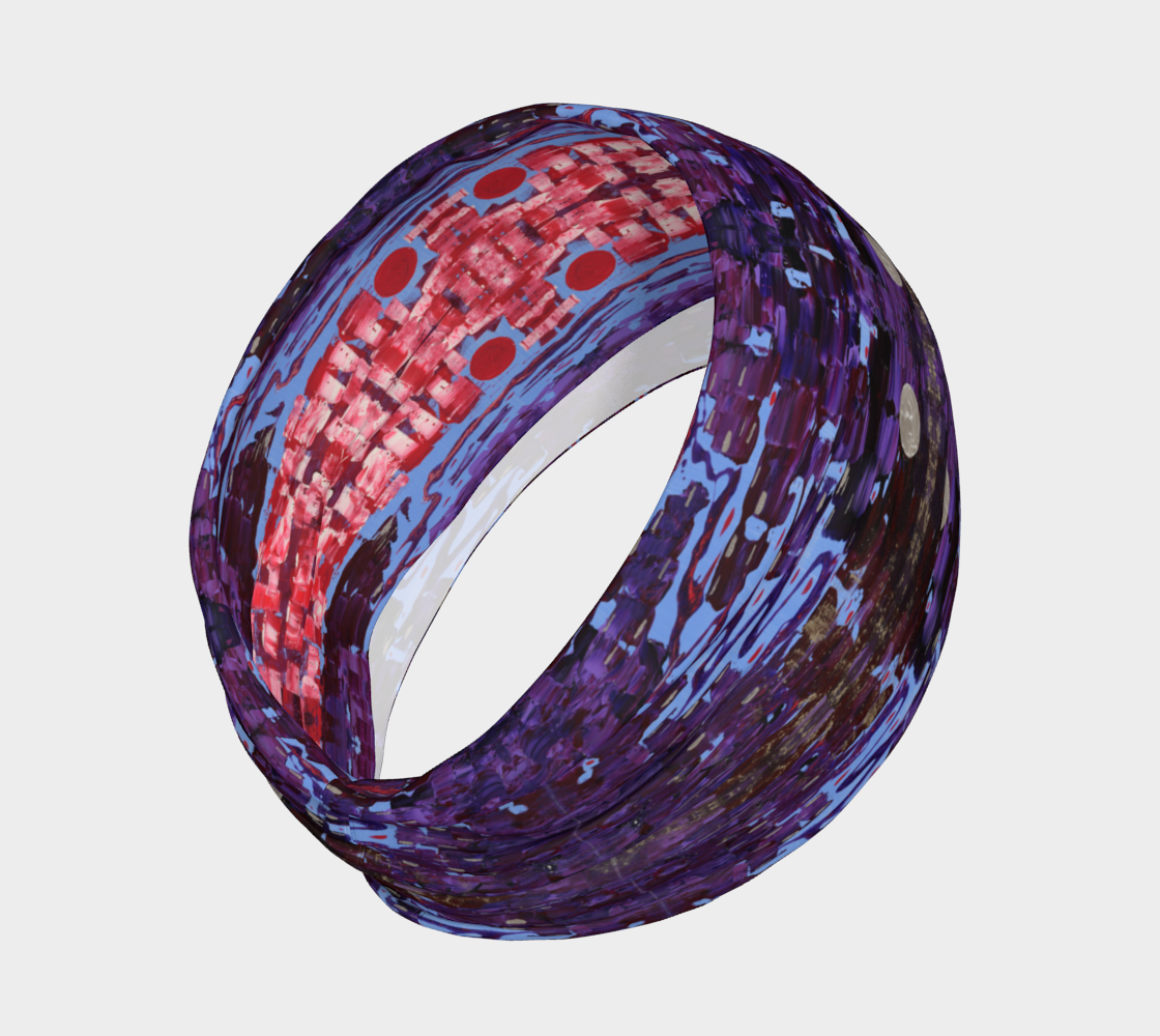 "Wisdom" Headband #2 (Purple, Pink)