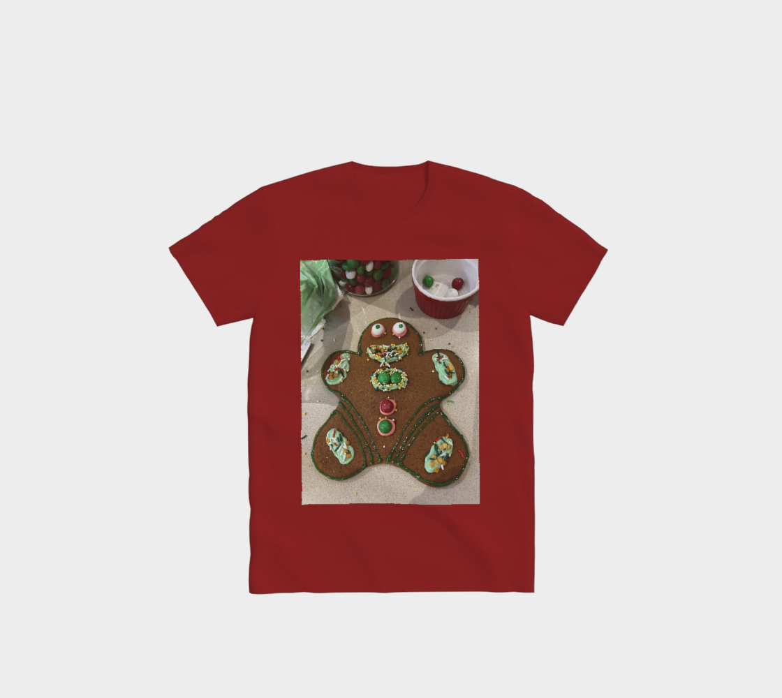 “Addy's Gingerbread Guy” Comfort T-Shirt