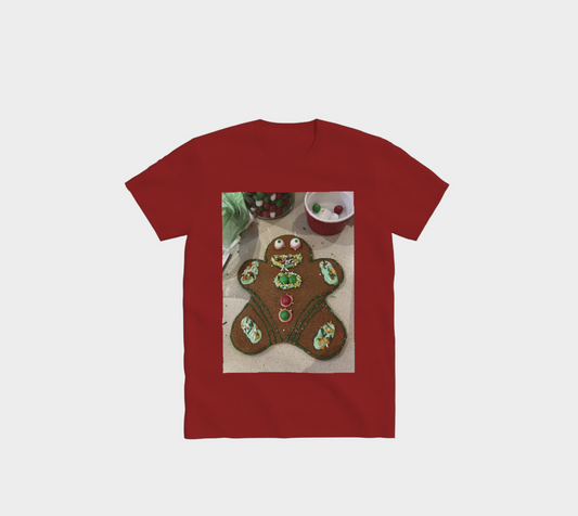 “Addy's Gingerbread Guy” Comfort T-Shirt