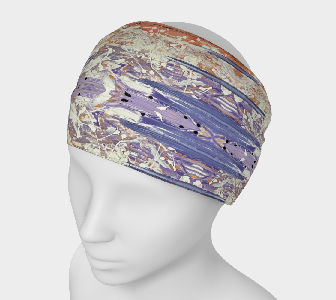 “Purple Snow” Headband #2