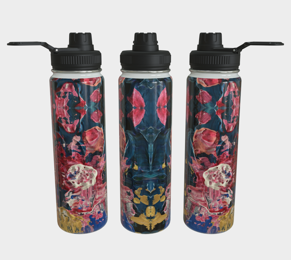"Wild Carnations" Water Bottle