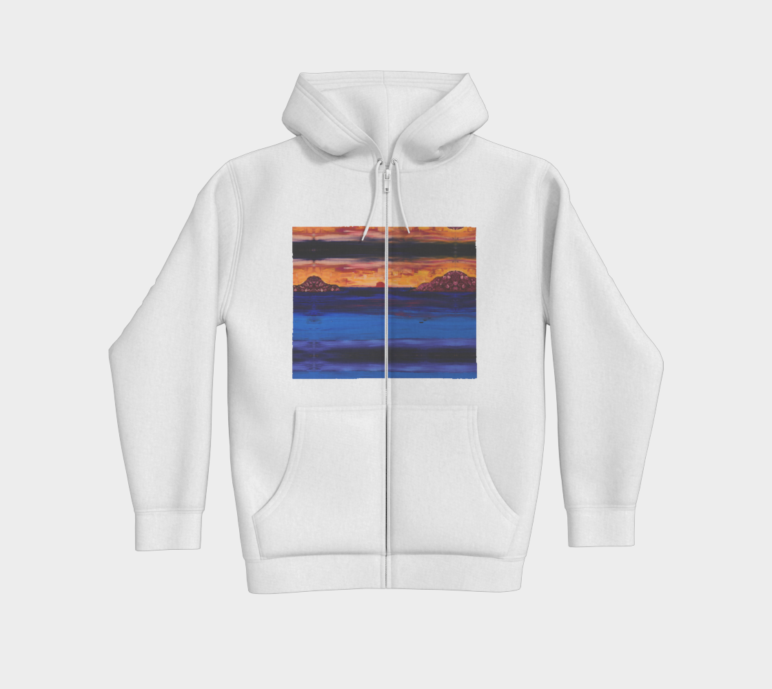 ”Sunset” Premium Zip Hoodie