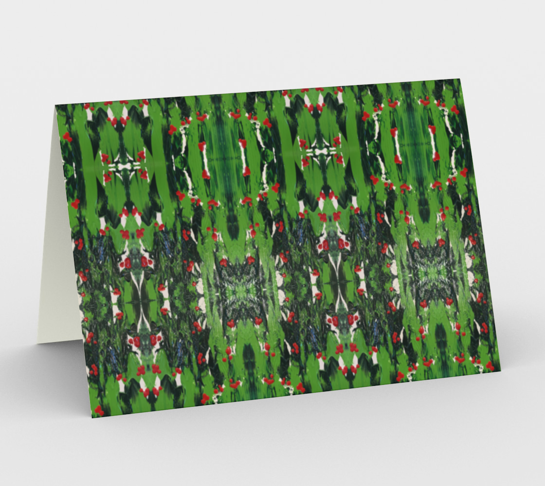 "Holly and Ivey" Christmas Card