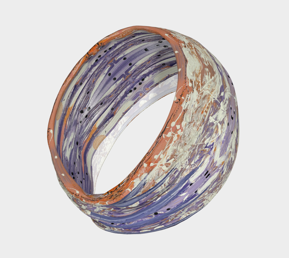 “Purple Snow” Headband #2