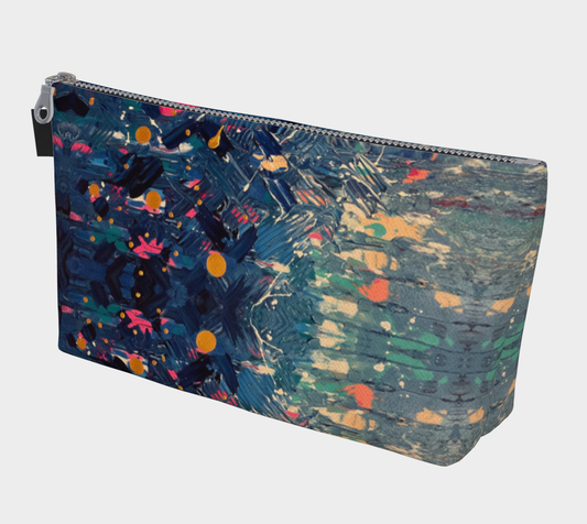 "Blue Mountain" Makeup Bag