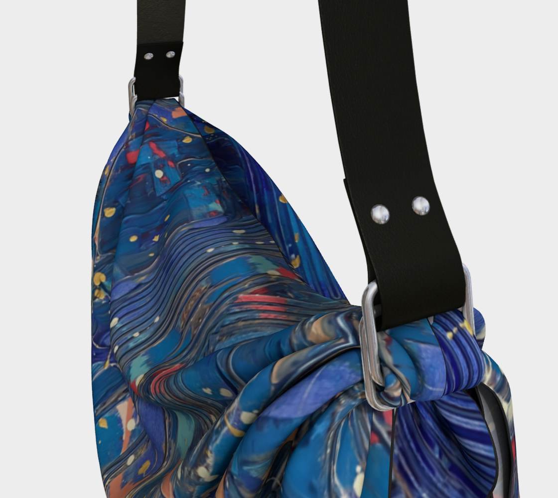 "Pol Roger Everyday" Origami Tote (Blue, Pink, White)