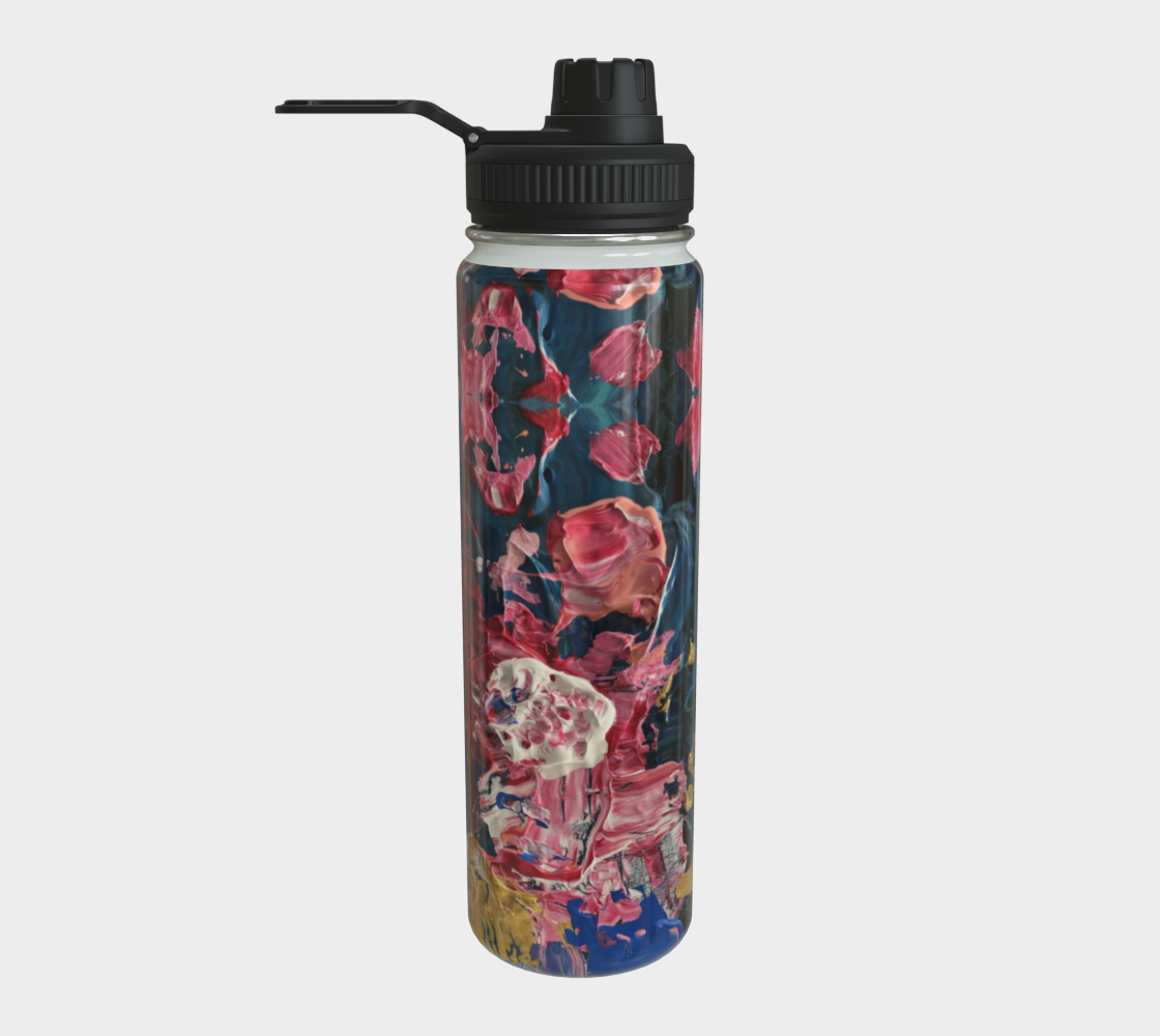 "Wild Carnations" Water Bottle