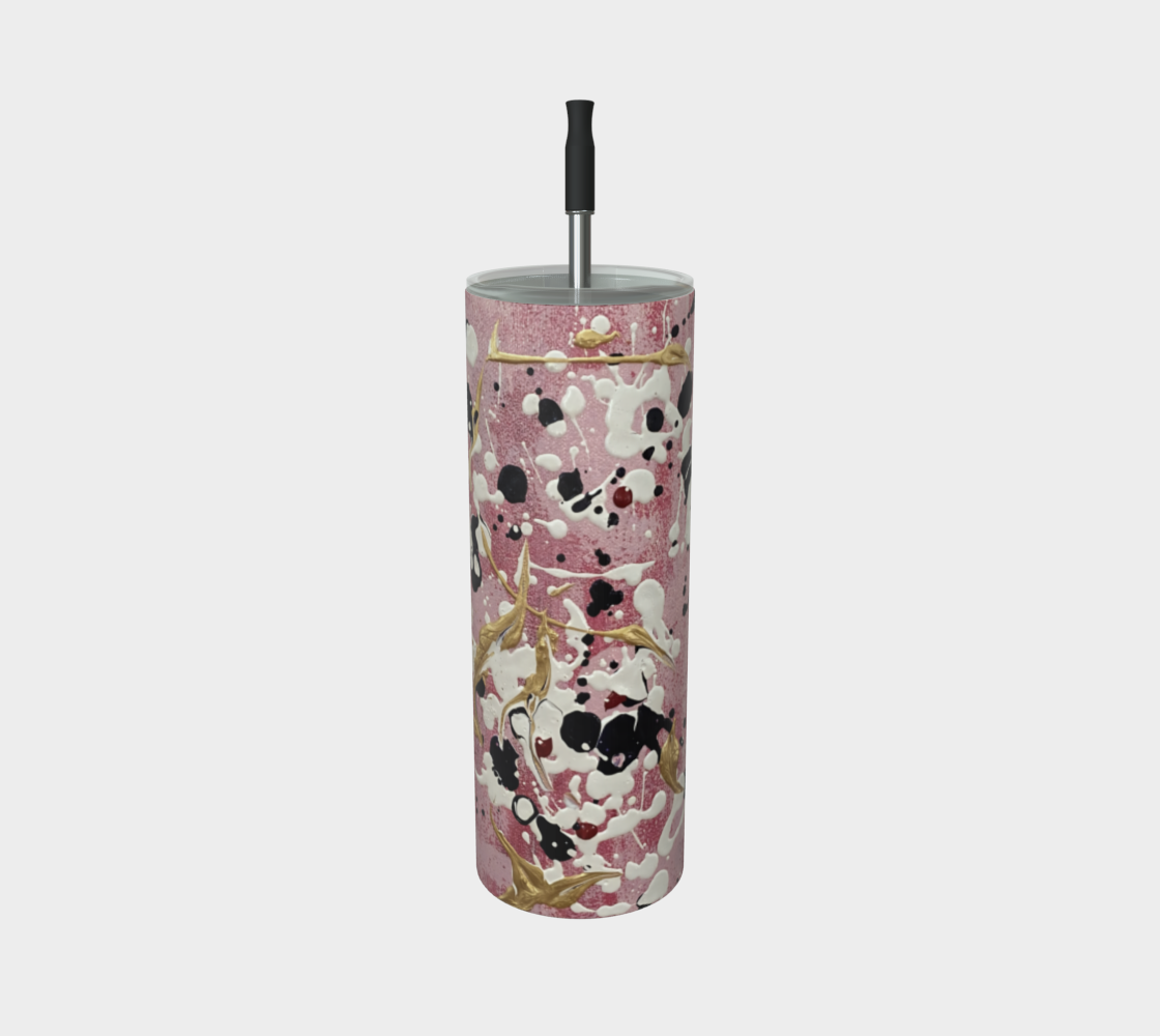"Cherry Blossoms" Tumbler (Pink, White, Purple)