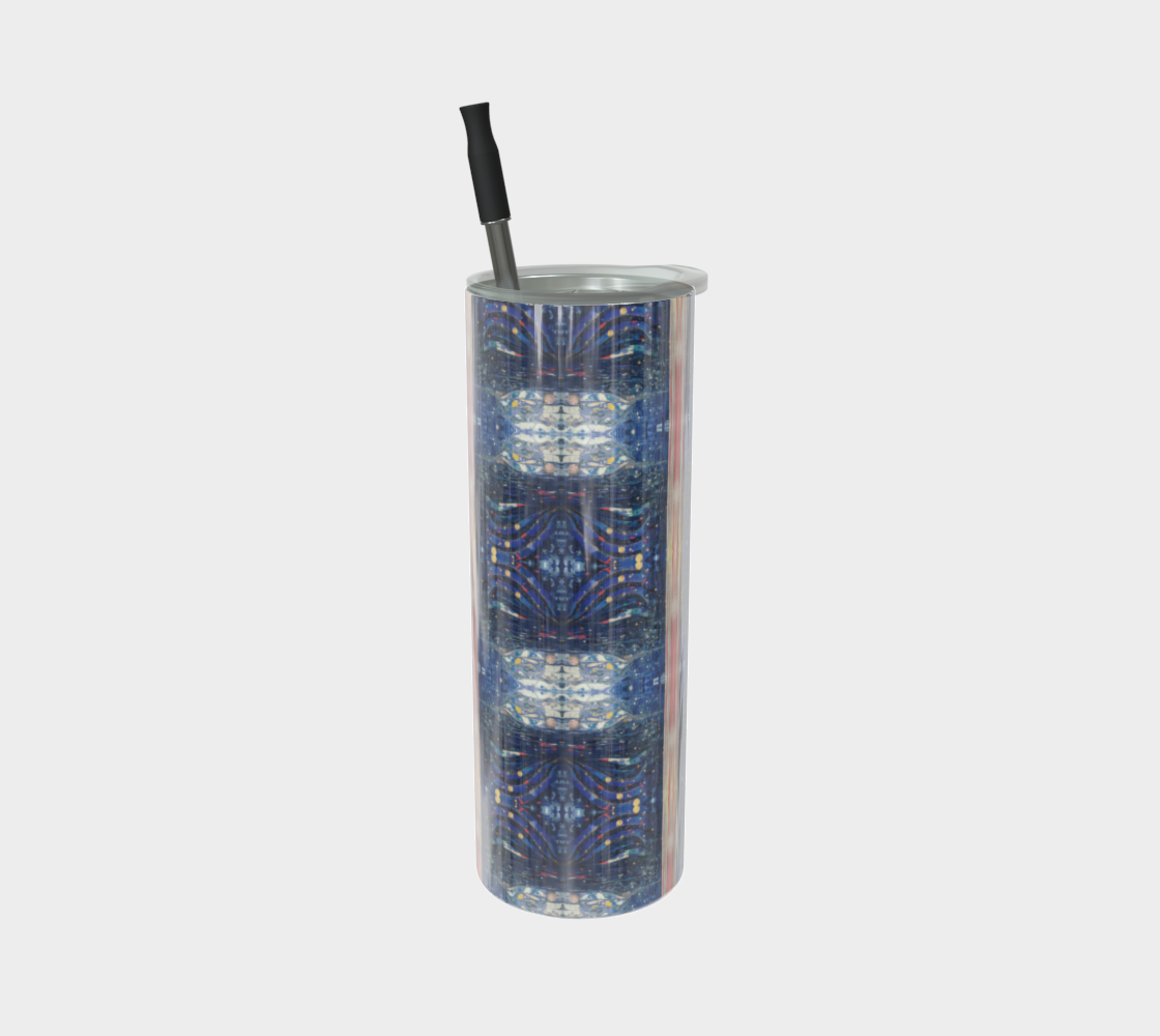 “Blue Sky” Glossy Tumbler
