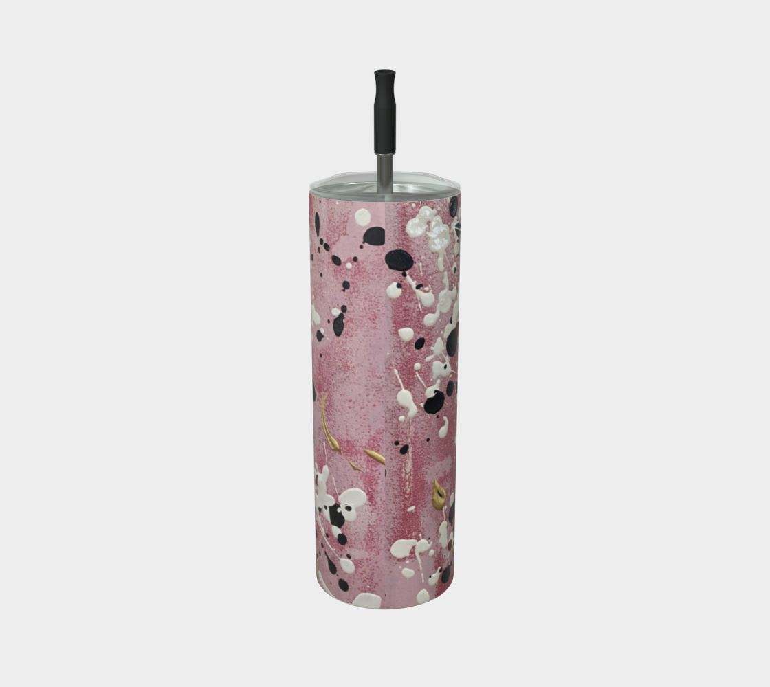 "Cherry Blossoms" Tumbler (Pink, White, Purple)