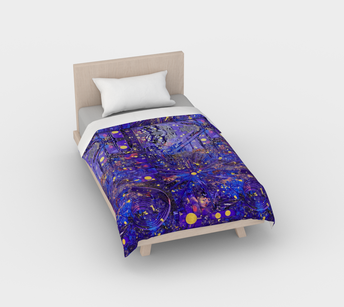 ”Interstellar” Duvet Cover (Purple, Blue, Pink)