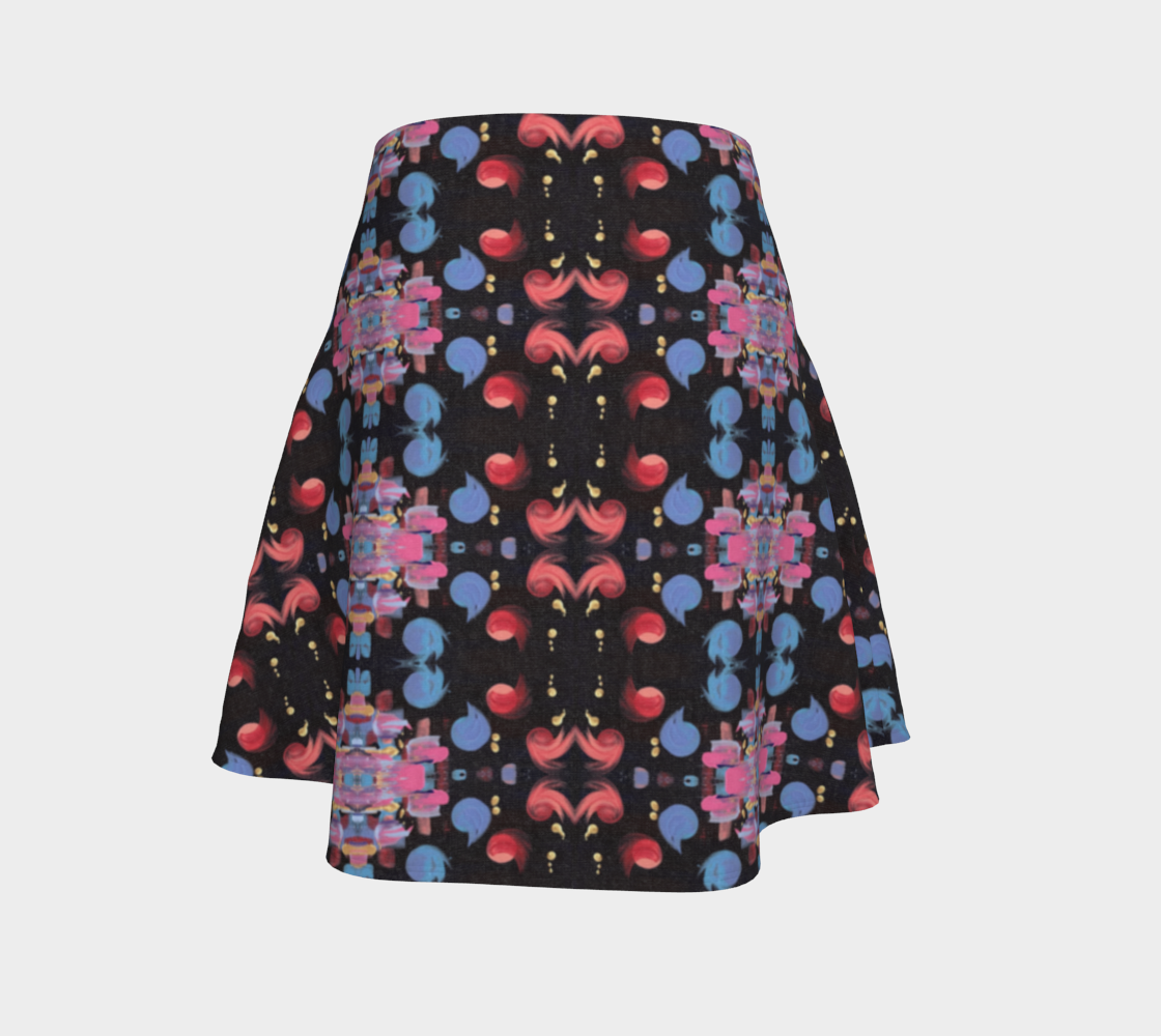 "Winter Nights" Flare Skirt
