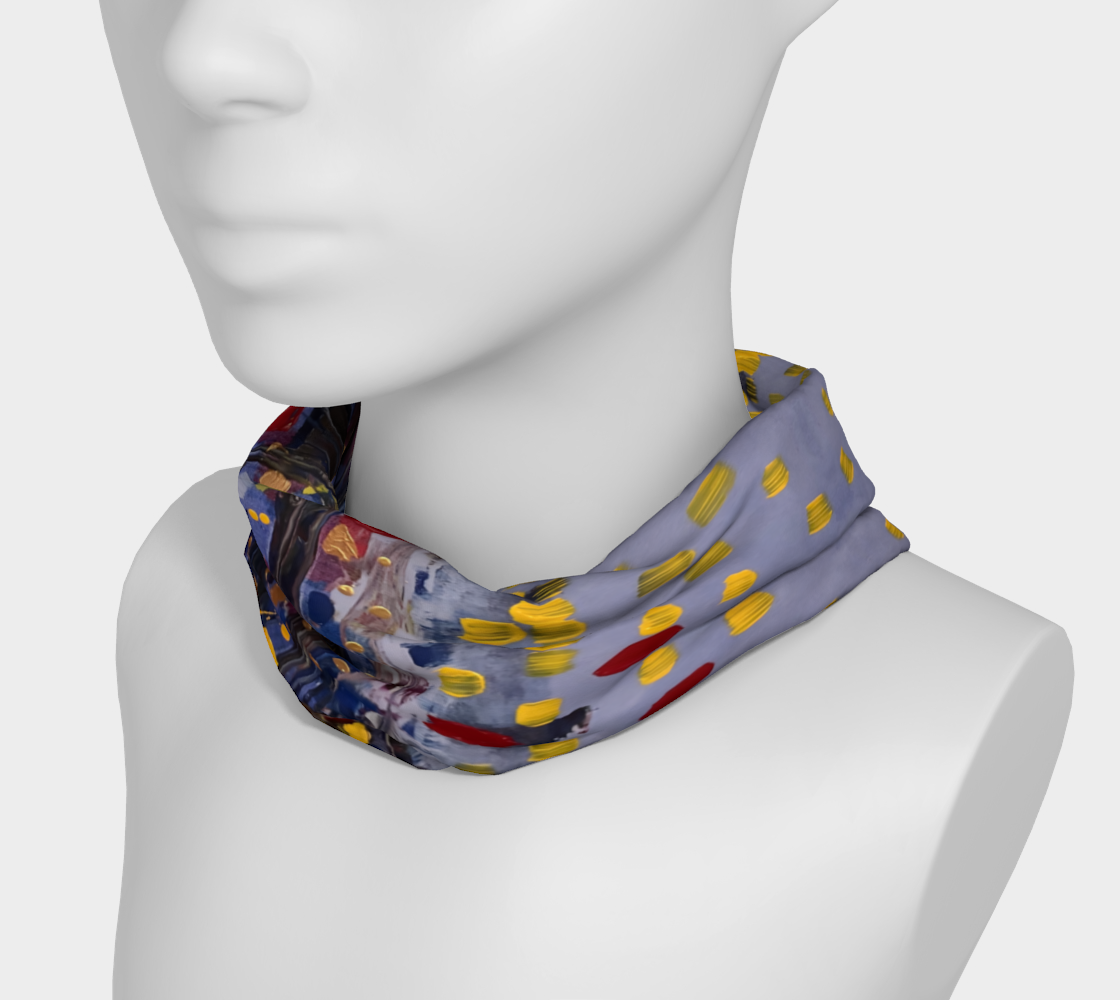 "Daybreak" Headband" (Purple, Red, Yellow)
