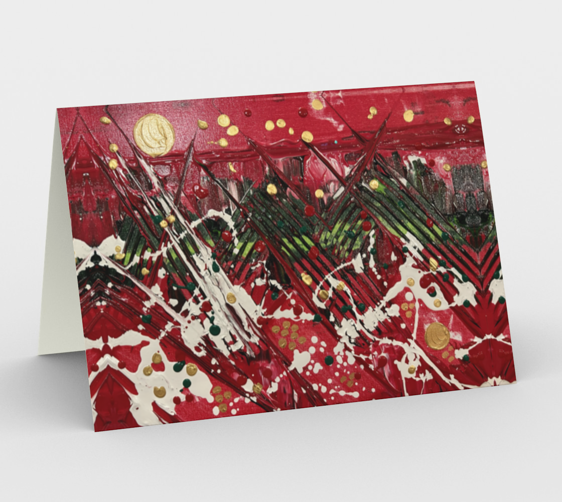 "Winter Trails" Christmas Card