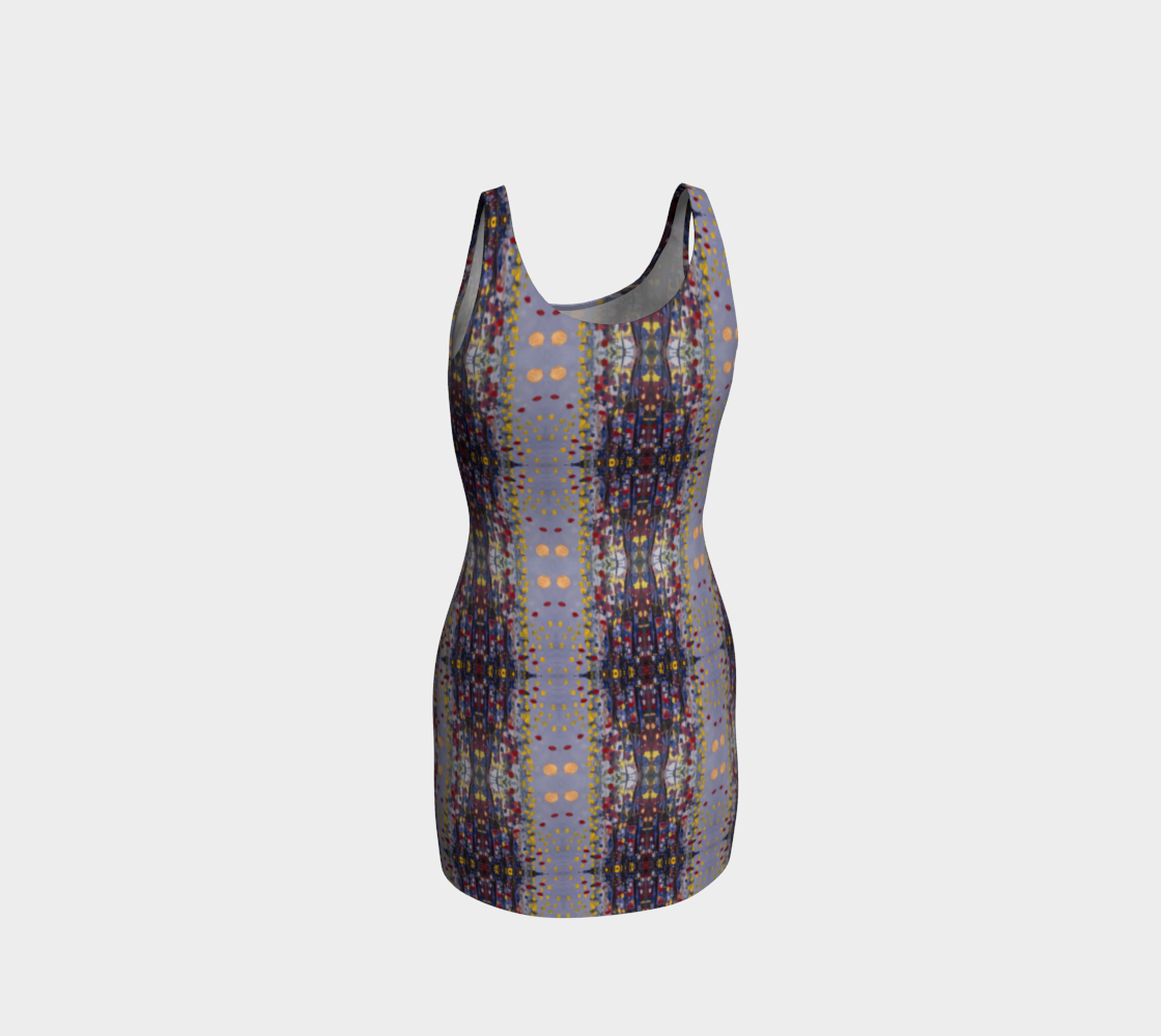 "Daybreak"  BodyconDress (Purple, Red)