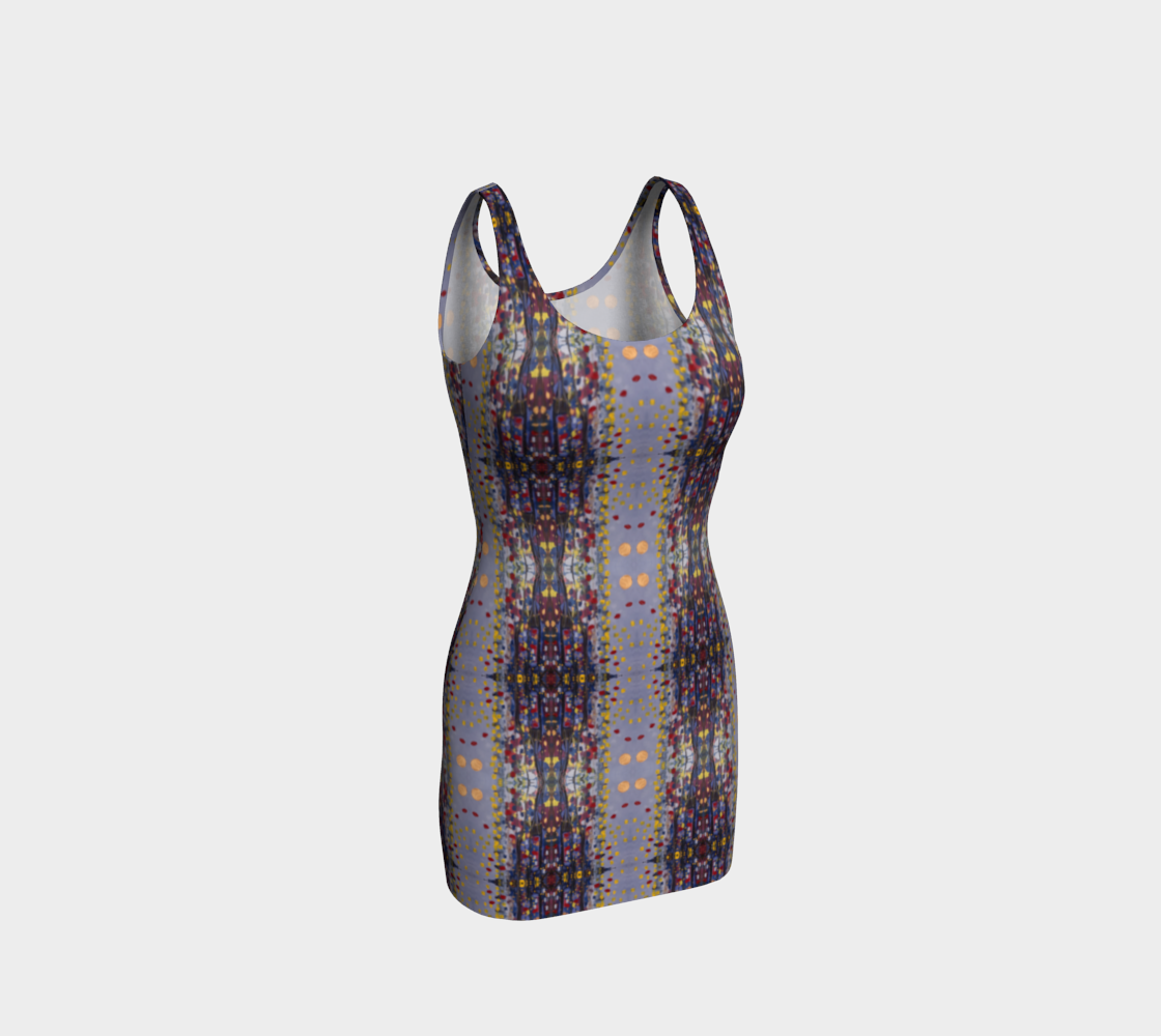 "Daybreak"  BodyconDress (Purple, Red)