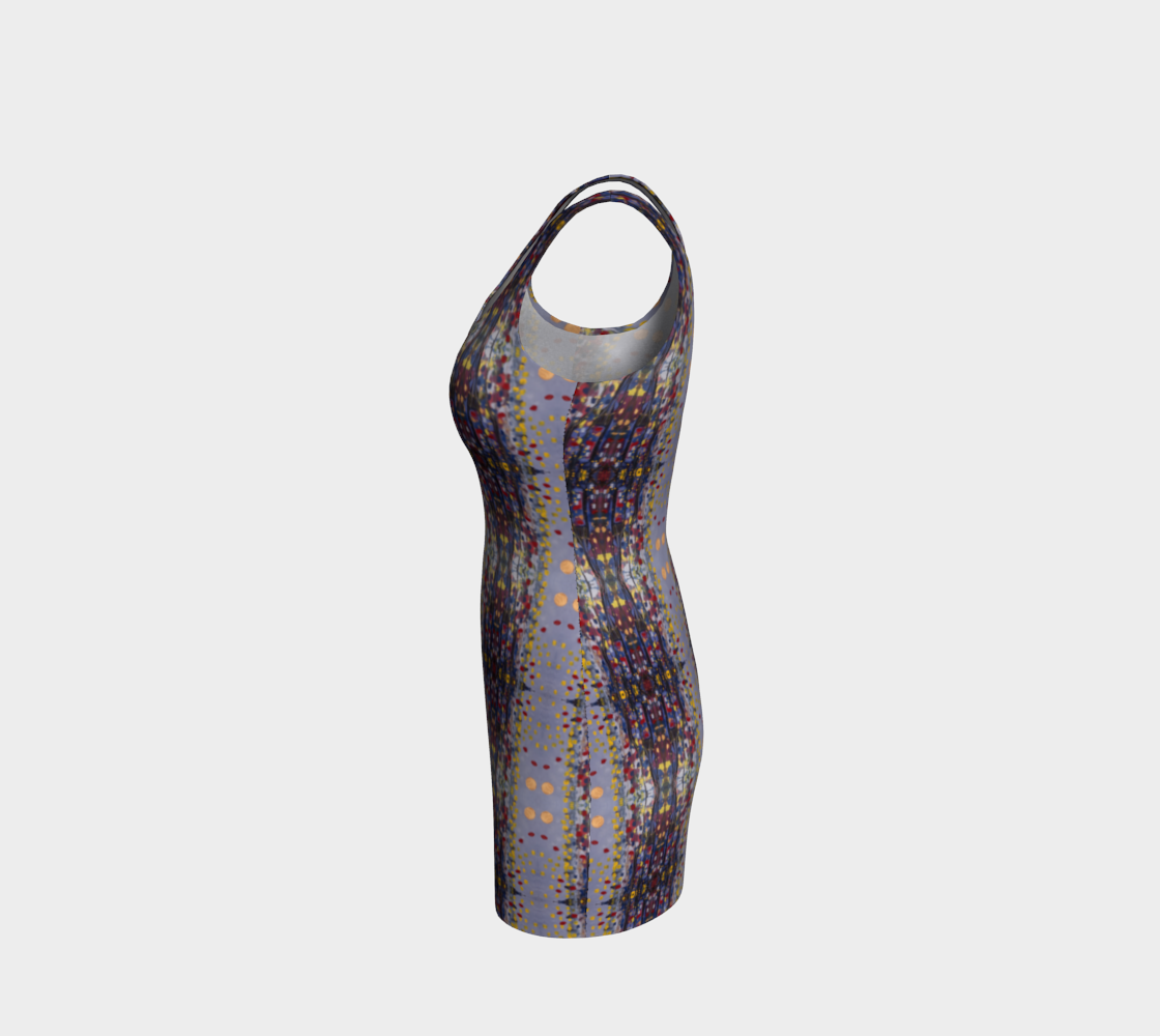 "Daybreak"  BodyconDress (Purple, Red)