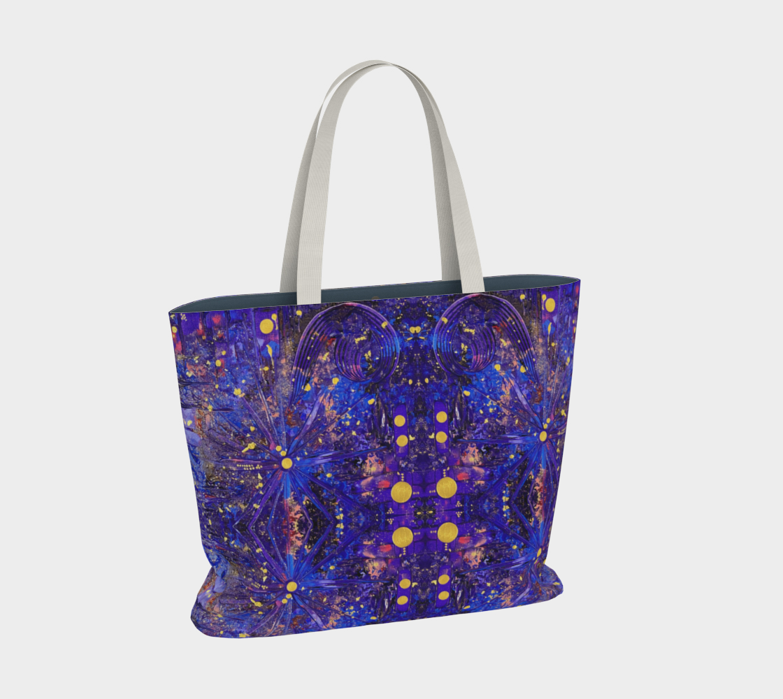 "Interstellar" Large Market Tote