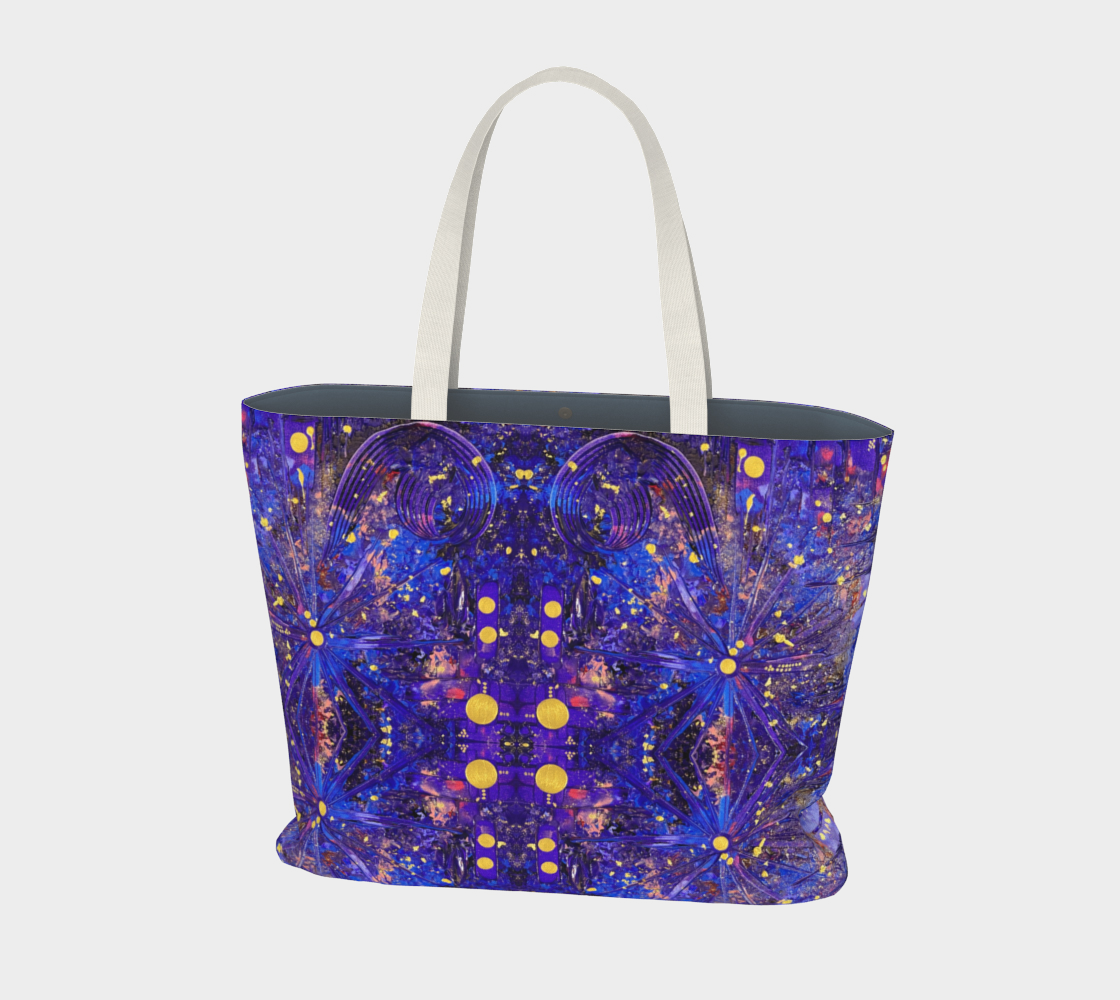 "Interstellar" Large Market Tote