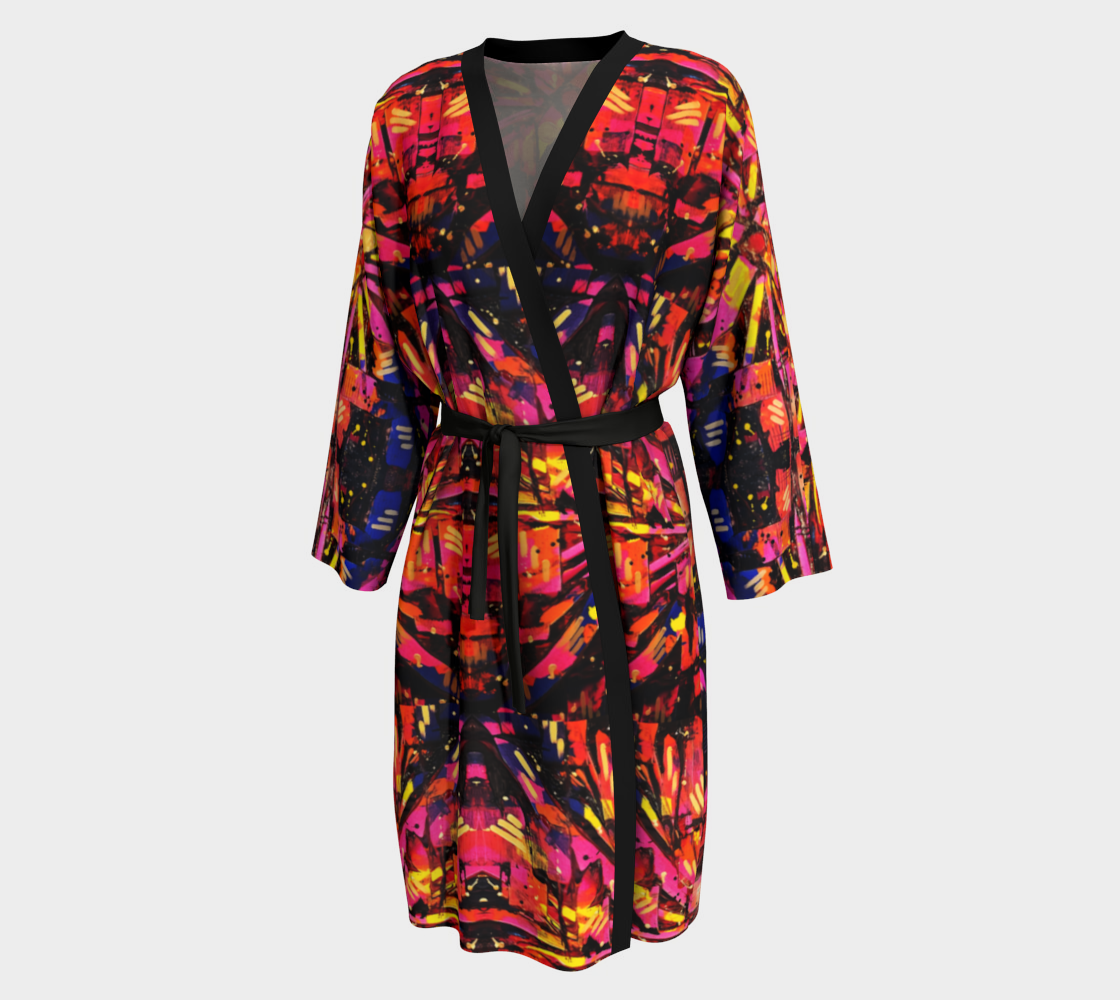 "Mercy" Peignoir (Orange, Pink, Purple)
