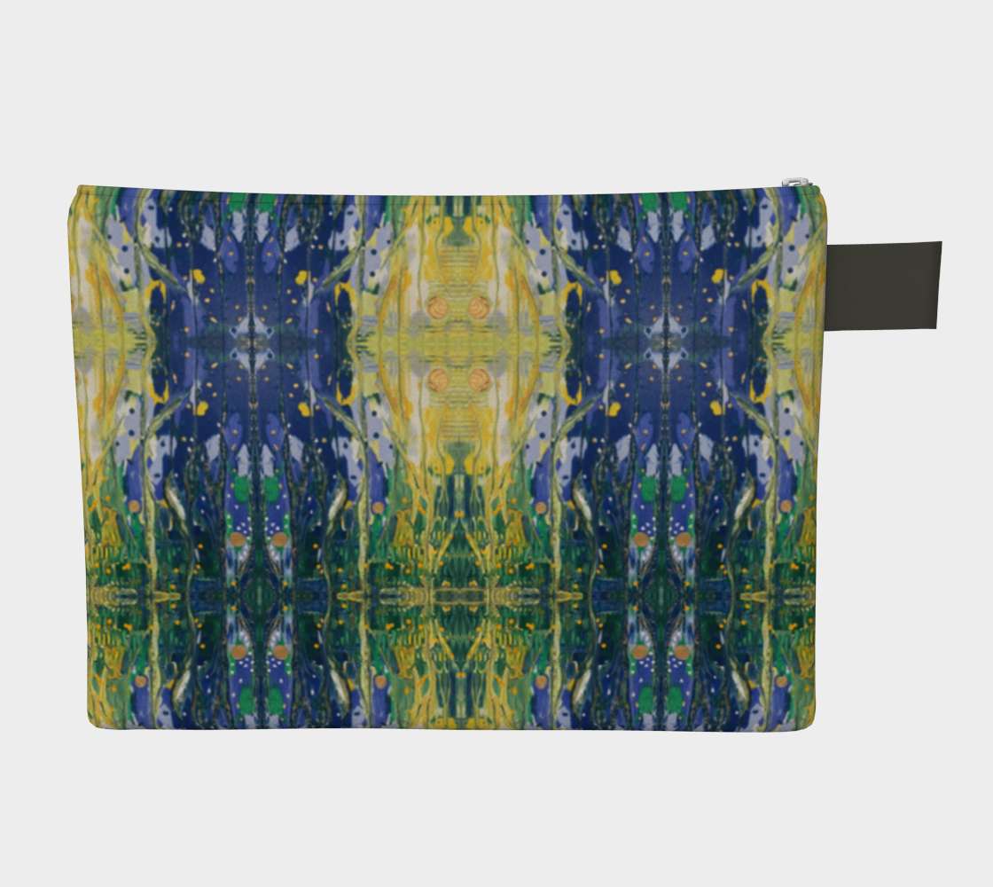 "Spring Awakening" Carry-all (Blue, Green, Yellow)