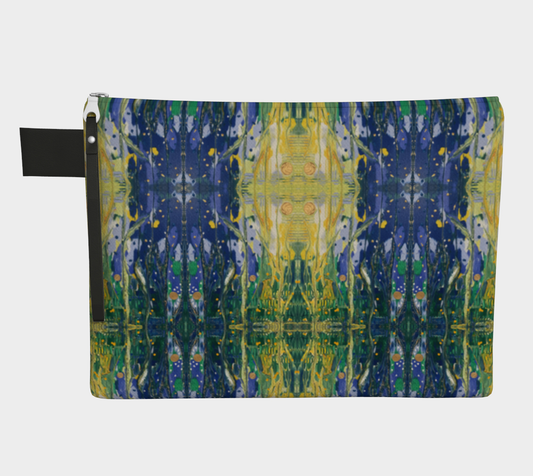 "Spring Awakening" Carry-all (Blue, Green, Yellow)